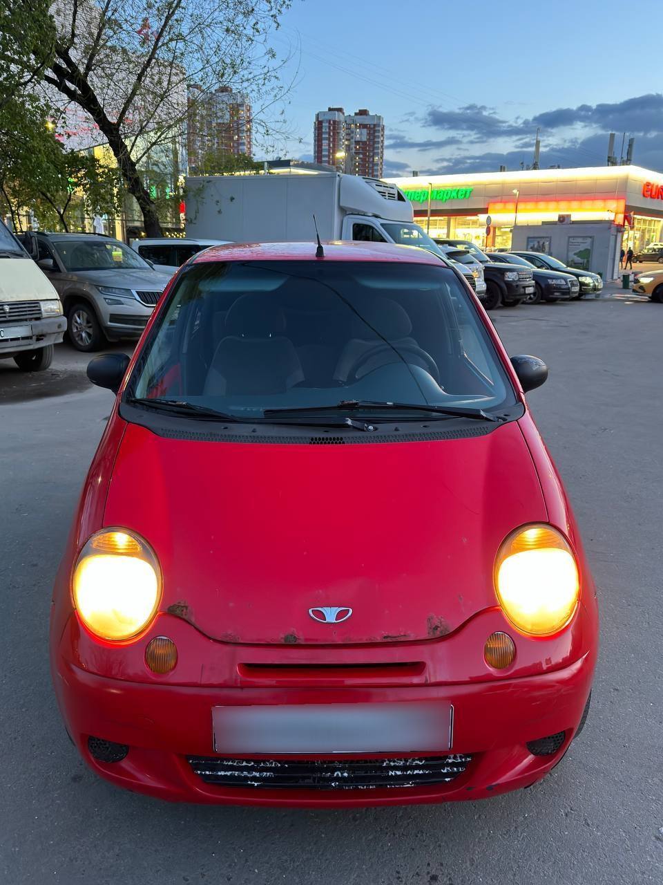 Купить Daewoo Matiz I Рестайлинг хэтчбек 5 дв., 2015 года, цвет: Белый, за  135000 руб. в Санкт-Петербурге